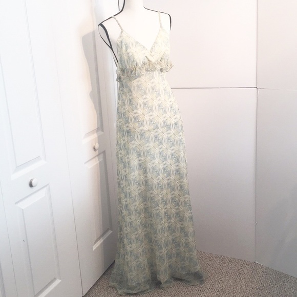 MAX STUDIO | Ruffle Maxi Dress NWT - Picture 2 of 10